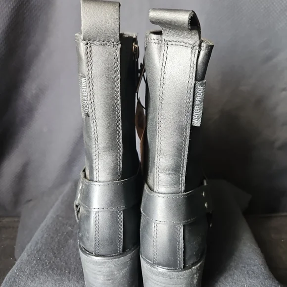 🆕️NWT Harley-Davidson Leather Howell 7" Harness Women's Boot - Picture 4 of 11